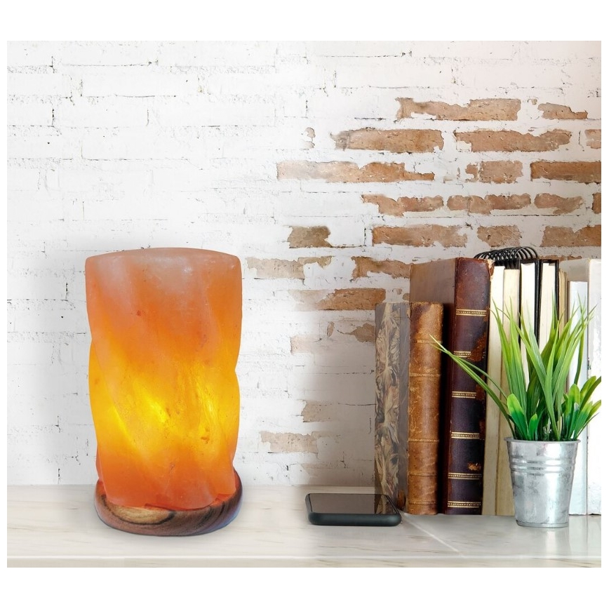 Rabalux - Salt lamp 1xE14/15W/230V acacia 3,6 kg