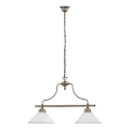 Rabalux 2707 - Hanglamp aan ketting MARIAN 2xE27/60W/230V