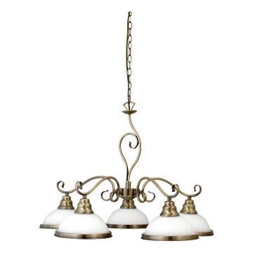 Rabalux 2755 - Hanglamp ELISETT 5xE27/60W/230V
