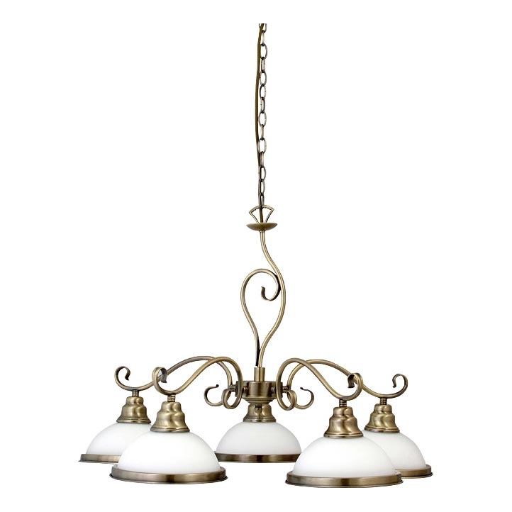 Rabalux 2755 - Hanglamp ELISETT 5xE27/60W/230V