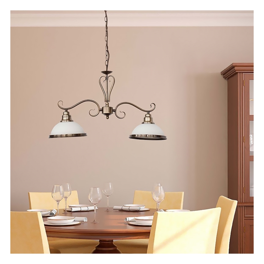 Rabalux - Hanglamp 2xE27/60W/230V