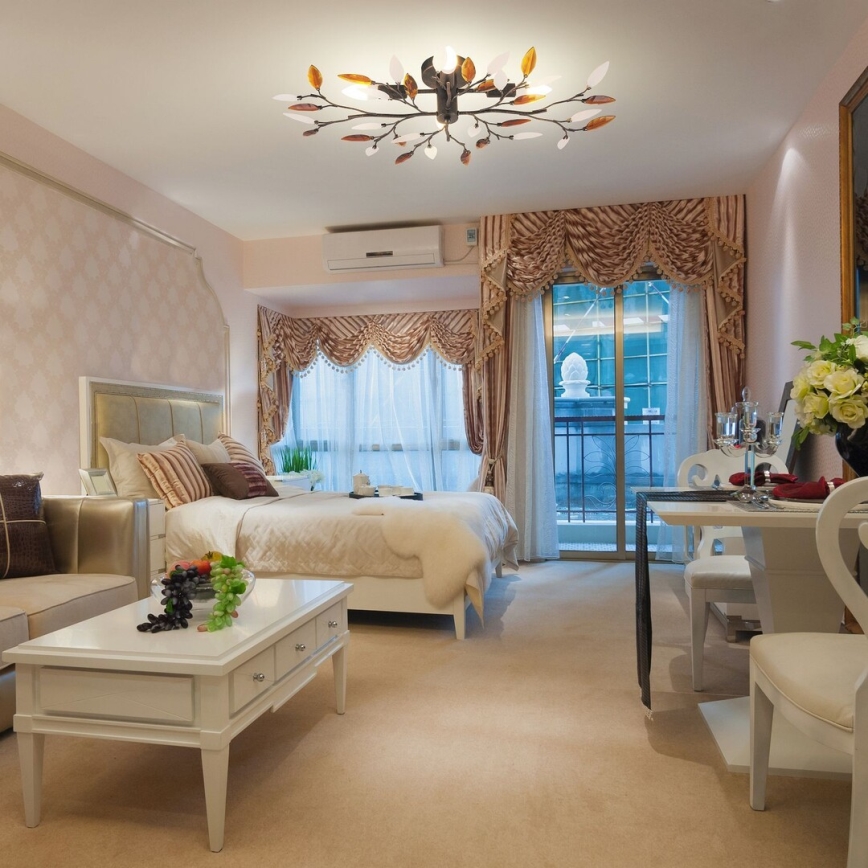 Rabalux - Plafonnier 4xE14/40W/230V 47x69,5 cm