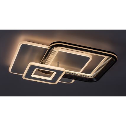 Rabalux - LED-dimbare opbouwplafondlamp LED/48W/230V 3000K/4000K/6000K + met afstandsbediening 49,5x49,5 cm