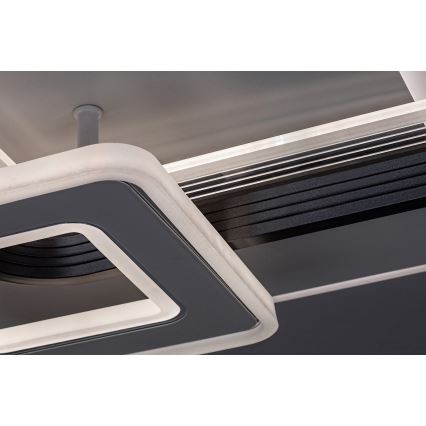 Rabalux - LED-dimbare opbouwplafondlamp LED/48W/230V 3000K/4000K/6000K + met afstandsbediening 49,5x49,5 cm