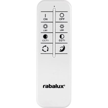 Rabalux - LED-dimbare opbouwplafondlamp LED/48W/230V 3000K/4000K/6000K + met afstandsbediening 49,5x49,5 cm