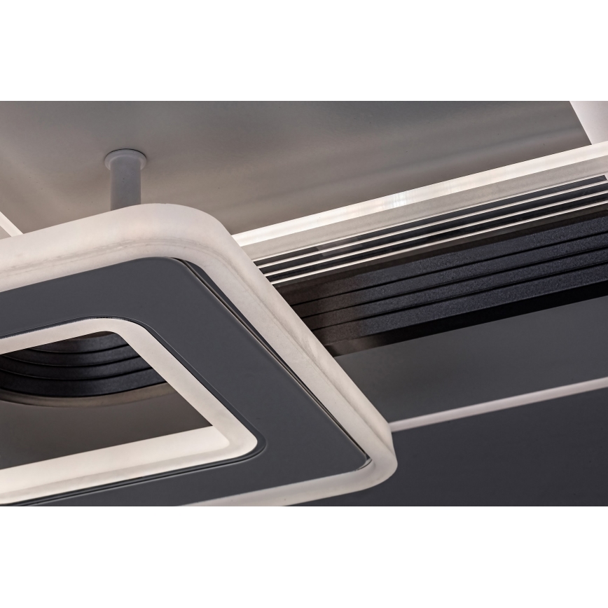 Rabalux - Plafonnier LED dimmable en saillie LED/48W/230V 3000K/4000K/6000K + télécommande 49,5x49,5 cm