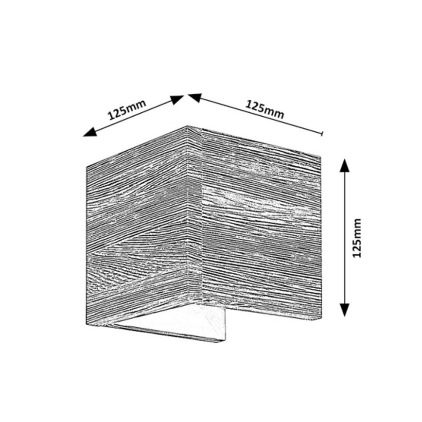 Rabalux  - LED wandlamp CINNAMON LED/7W/230V