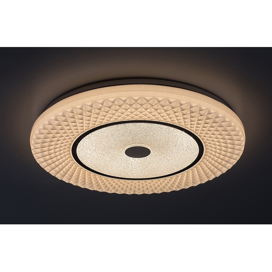 Rabalux - Plafonnier LED à intensité variable 72W/230V 3000-6500K avec télécommande Ø 48 cm