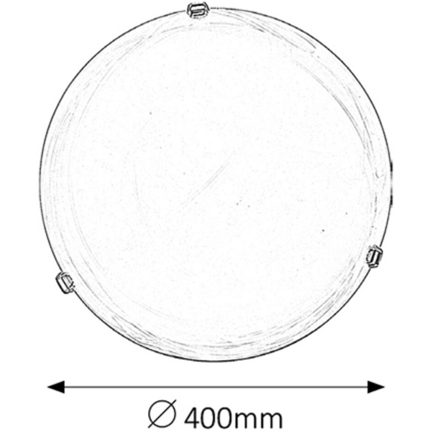 Rabalux - Plafondlamp 2xE27/60W/230V alabasterglas