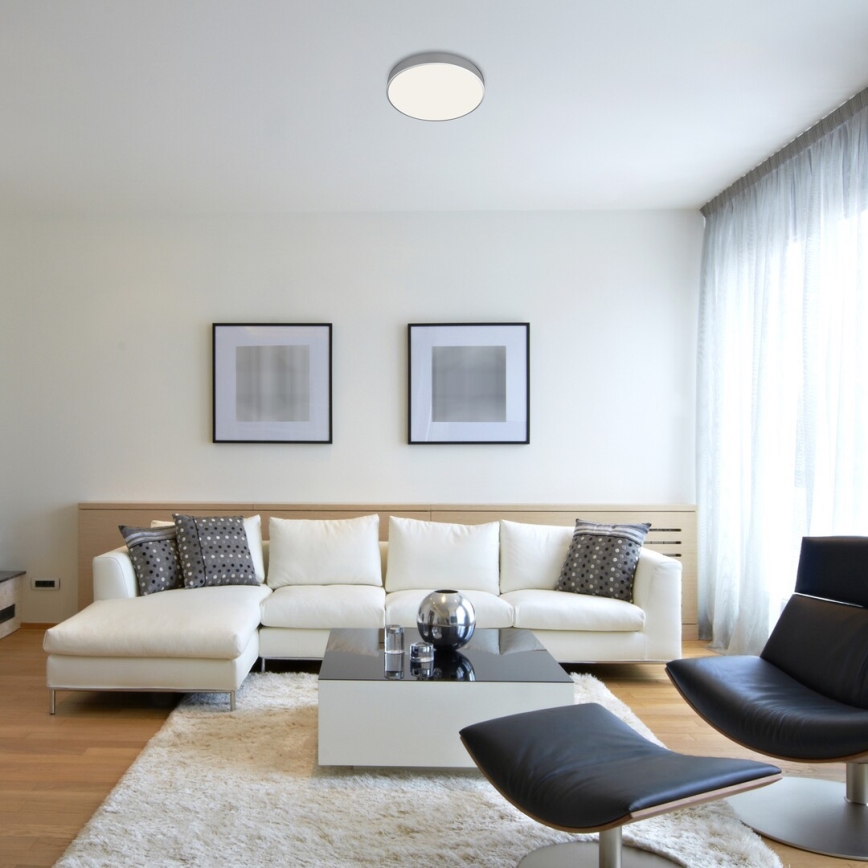 Rabalux - LED-plafondlamp LED/36W/230V Ø 40 cm, zilver