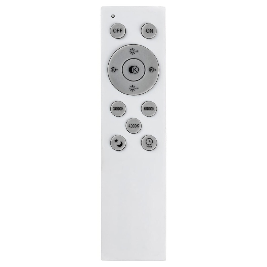 Rabalux - Plafonnier à intensité variable TESIA LED/60W/230V 60 cm + télécommande