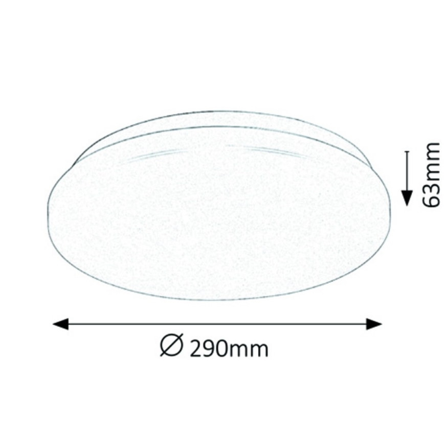 Rabalux - Plafonnier LED 20W/230V Ø 29 cm