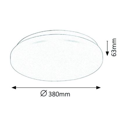 Rabalux - LED Plafondverlichting LED/32W/230V