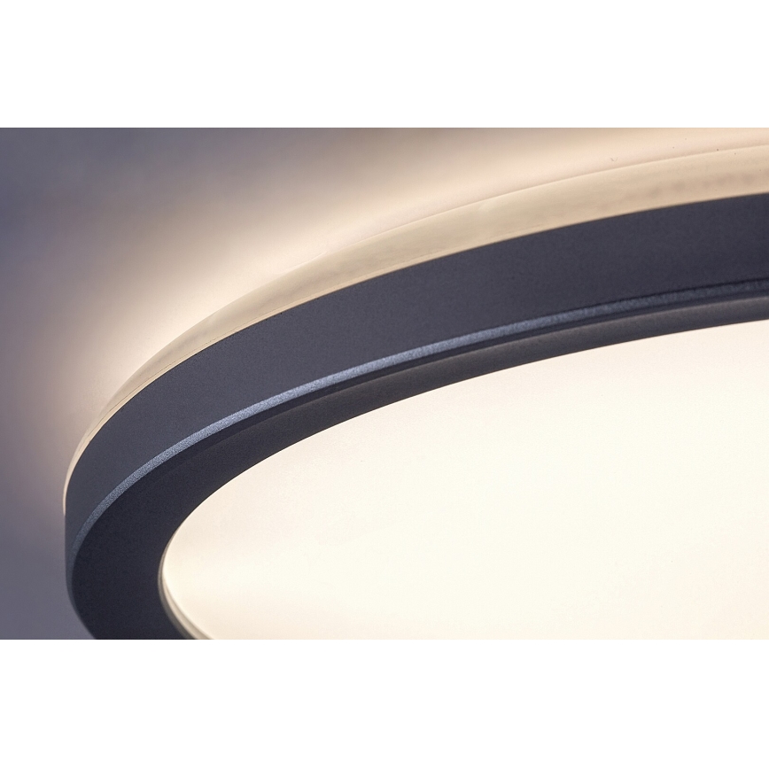 Rabalux - Plafonnier LED pour salle de bains, 15 W/230 V, IP44, Ø 28 cm