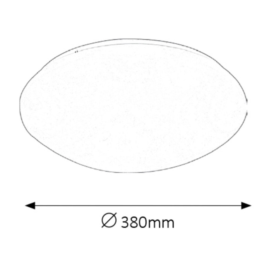 Rabalux - LED Badkamer plafondverlichting LED/24W/230V IP44
