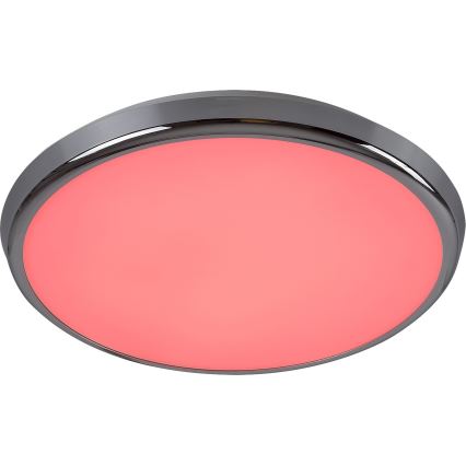 Rabalux - LED RGB Plafonnier de salle de bain LED/18W/230V d. 30 cm 3000-6500K IP44 + télécommande