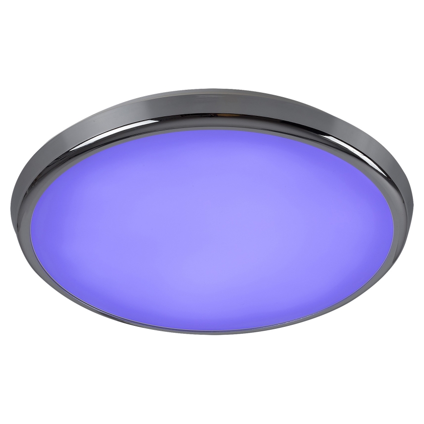 Rabalux - LED RGB Plafonnier de salle de bain LED/18W/230V d. 30 cm 3000-6500K IP44 + télécommande