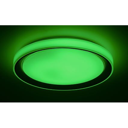 Rabalux - LED RGB Dimbare plafondlamp LED/40W/230V 2700-6500K Wi-Fi Tuya + afstandsbediening
