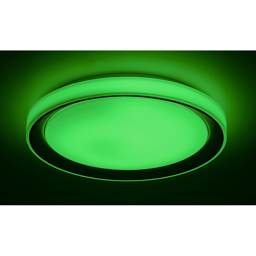 Rabalux - LED RGB Dimbare plafondlamp LED/40W/230V 2700-6500K Wi-Fi Tuya + afstandsbediening