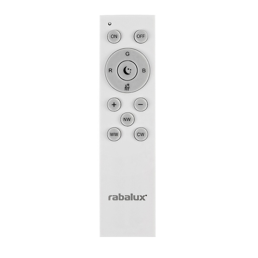 Rabalux - LED RGB Dimbare plafondlamp LED/40W/230V 2700-6500K Wi-Fi Tuya + afstandsbediening