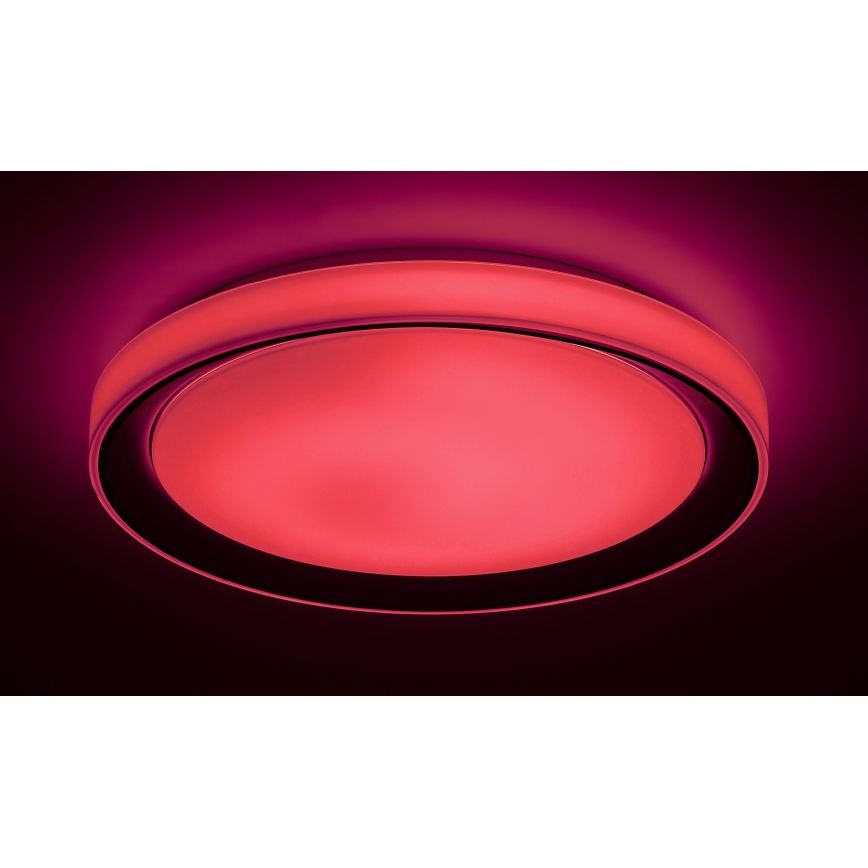 Rabalux - Plafonnier à intensité variable RGB LED/40W/230V 2700-6500K Wi-Fi Tuya  + Télécommande
