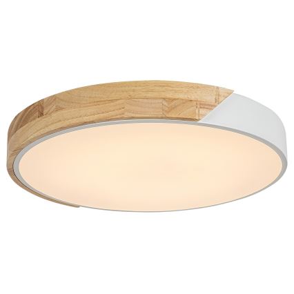 Rabalux - Plafonnier LED/24W/230V blanc/chêne