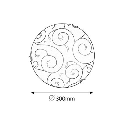Rabalux - Applique murale 1xE27/60W/230V