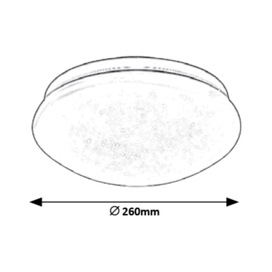 Rabalux - LED Plafondlamp LED/12W/230V