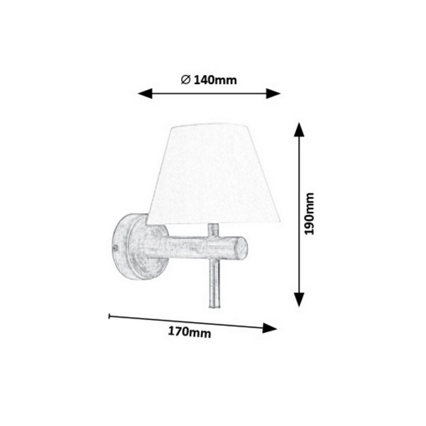 Rabalux - Applique murale LED salle de bain LED/6W/230V IP44