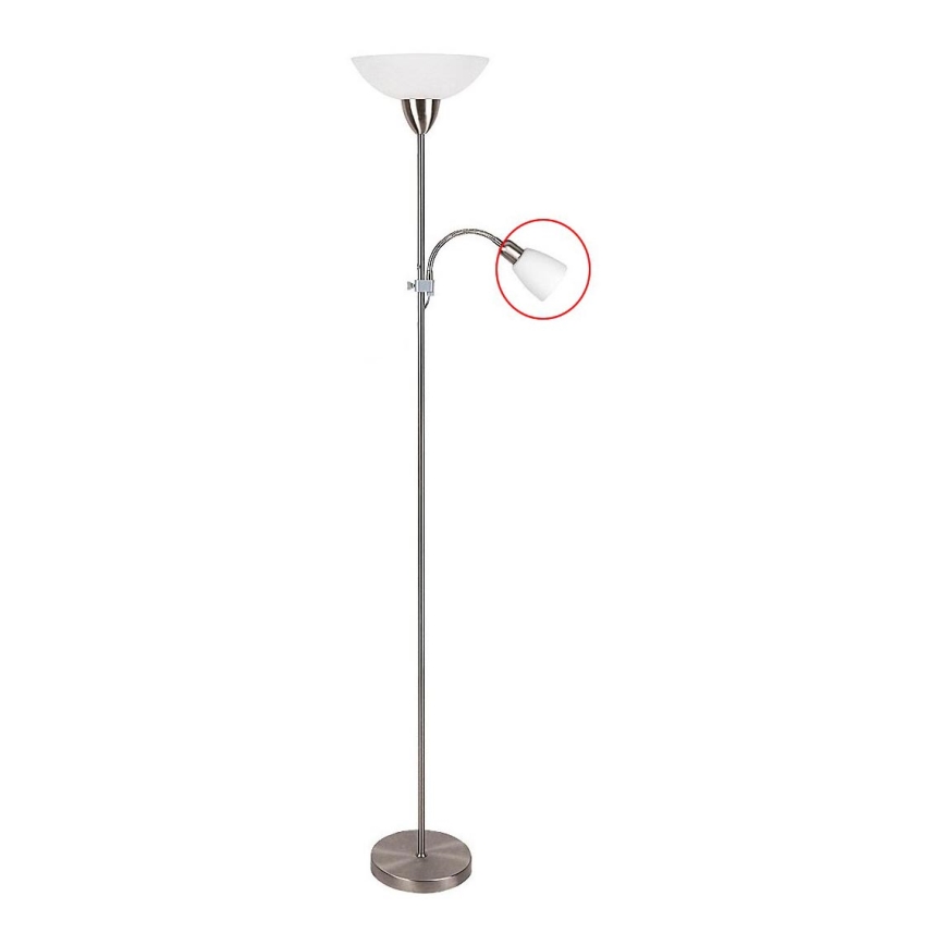 Rabalux 4067 - Vervangingsglas voor vloerlamp DIANA E14 (klein)smallwhite