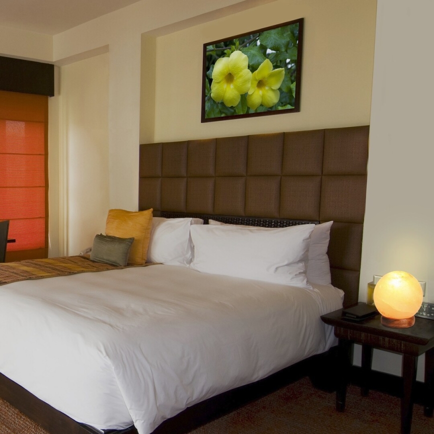 Rabalux - Zoutlamp 1xE14/15W/230V acaciahout 2,6 kg