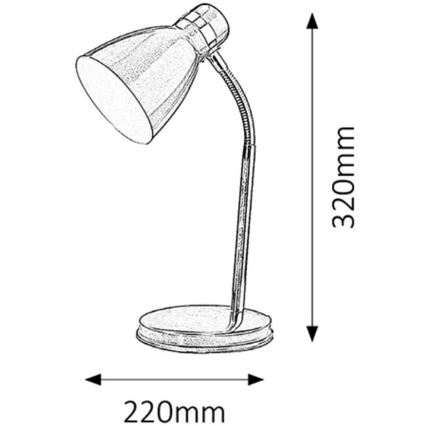 Rabalux - Lampe de table 1xE14/40W/230V