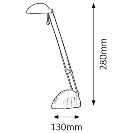 Rabalux - Lampe de table LED 1xLED/5W/230V