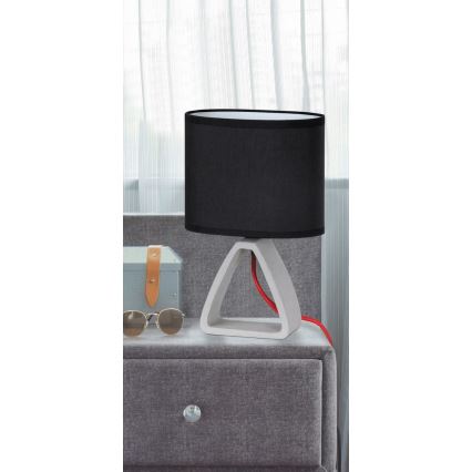 Rabalux - Tafellamp 1xE14/40W/230V zwart
