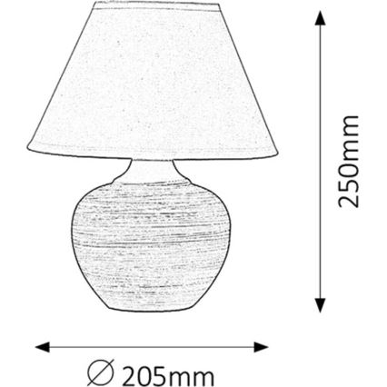 Rabalux - Lampe de table E14/40W