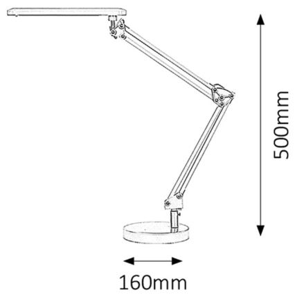 Rabalux - Lampe de table LED LED/5,6W/230V