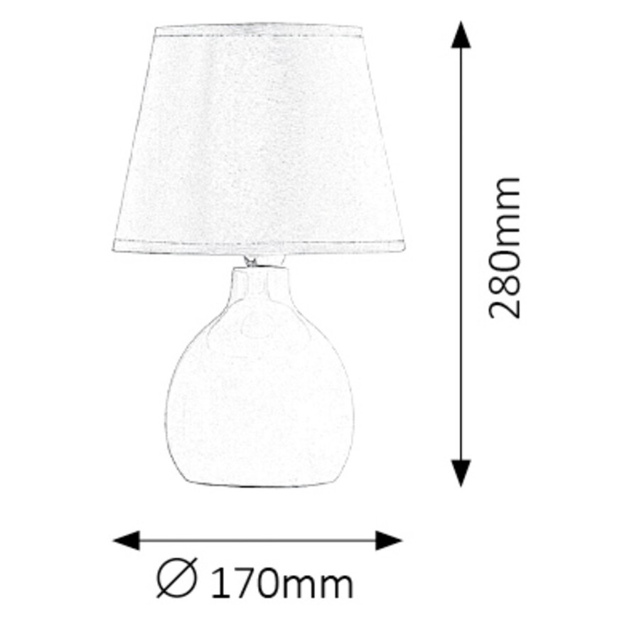 Rabalux - Tafellamp 1xE14/40W/230V