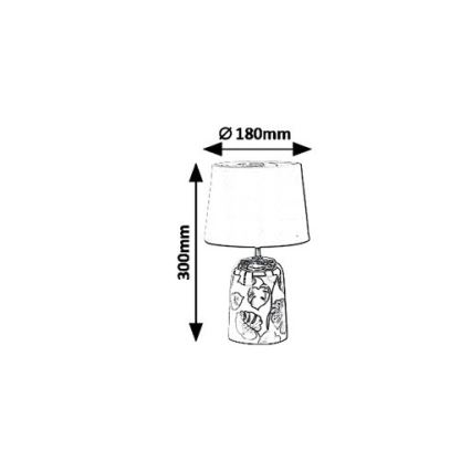 Rabalux - Tafellamp 1xE14/40W/230V