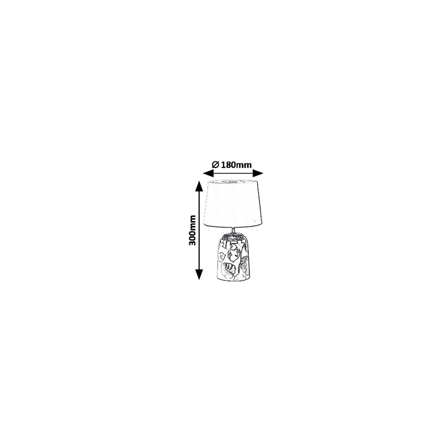 Rabalux - Tafellamp 1xE14/40W/230V
