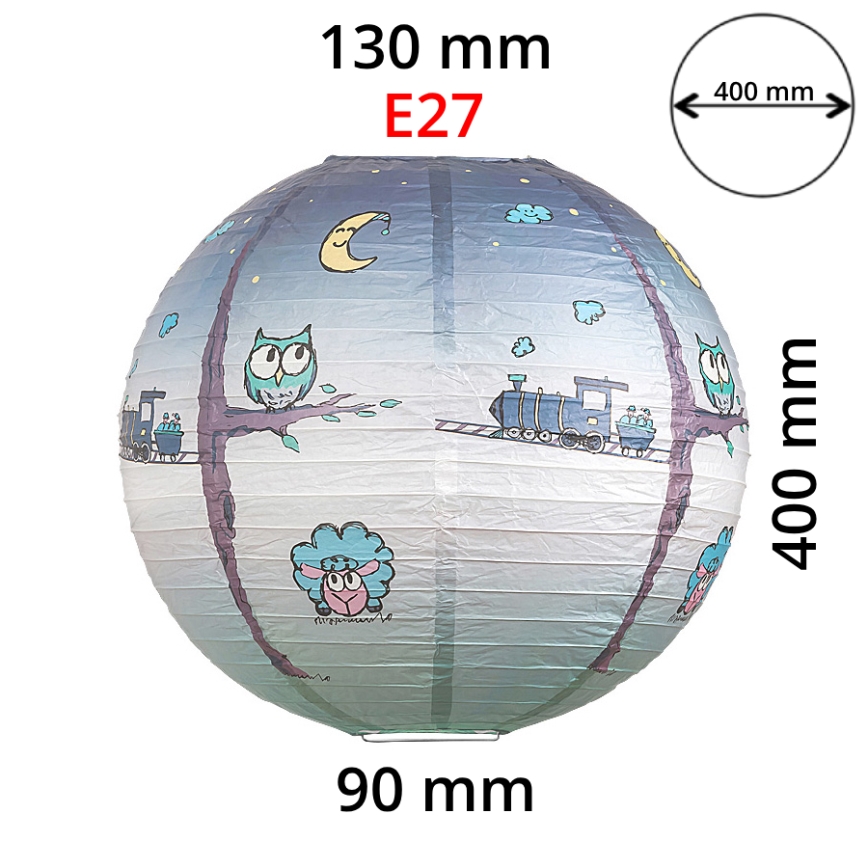 Rabalux 4631 - Abat-jour pour suspension enfant SHEPHERD E27 d. 40 cm