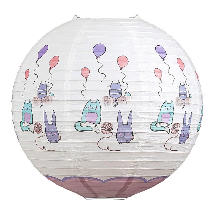 Rabalux 4632 - Kinderlampenkap voor kinderkroonluchter CATHY E27 diameter 40 cm