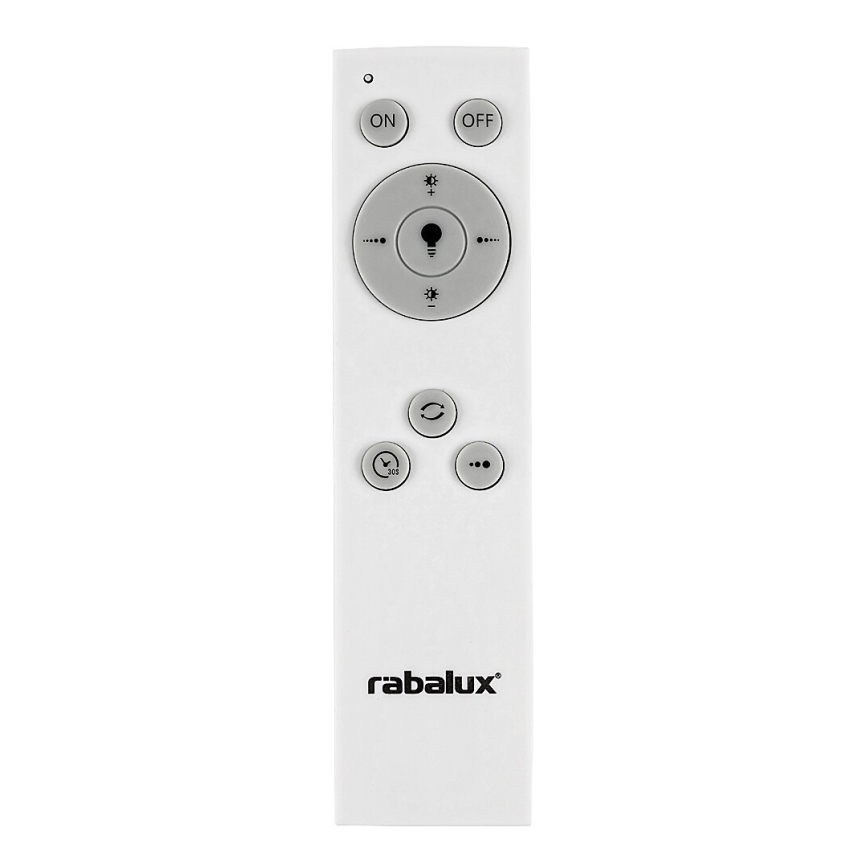 Rabalux - Plafonnier LED dimmable LED/70W/230V + télécommande 44x44 cm