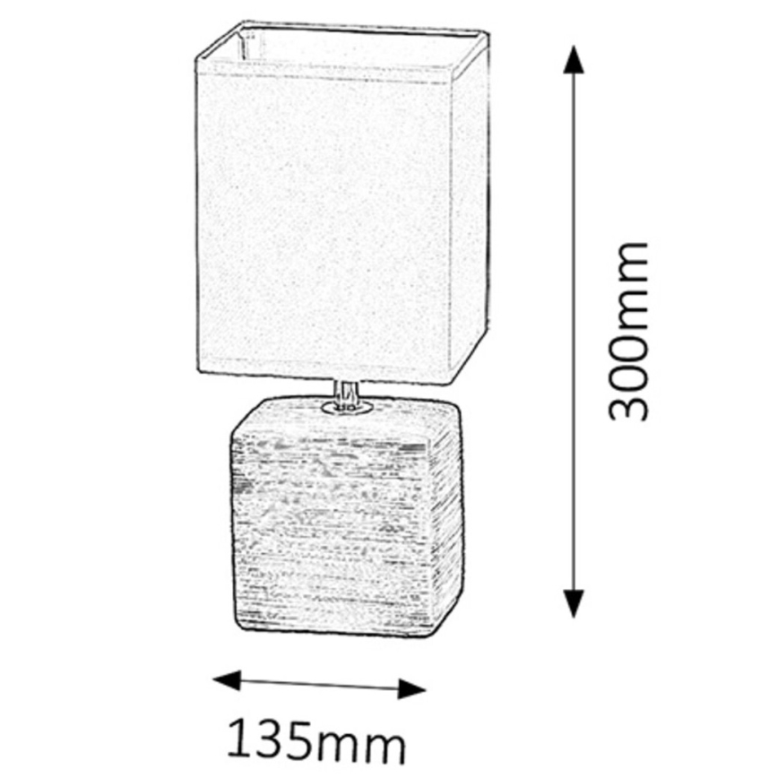 Rabalux - Tafellamp 1xE14/40W/230V