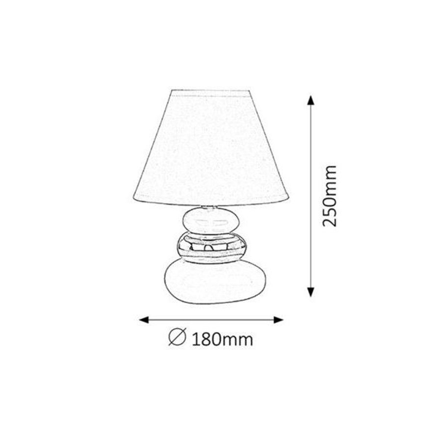 Rabalux - Tafellamp 1xE14/40W/230V