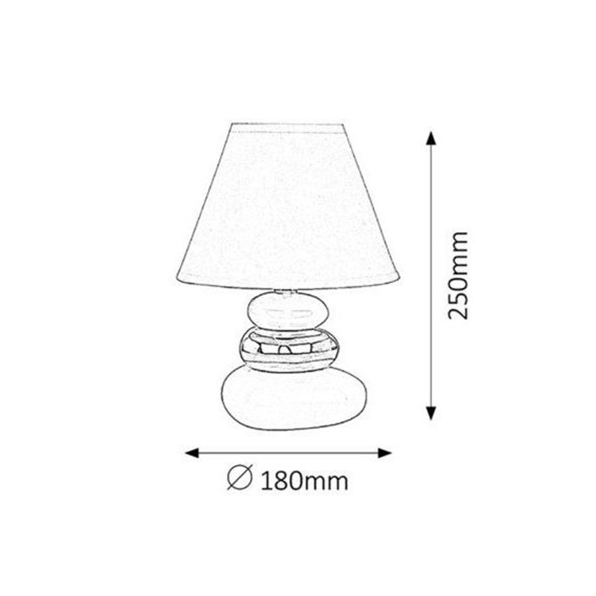 Rabalux - Lampe de table 1xE14/40W/230V