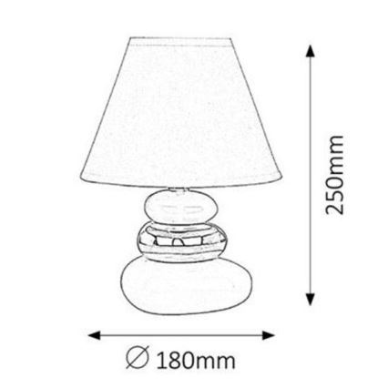 Rabalux - Lampe de table E14/40W/230V