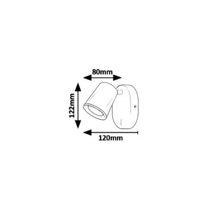 Rabalux 5045 - Spot mural LED SOLANGE LED/6W/230V