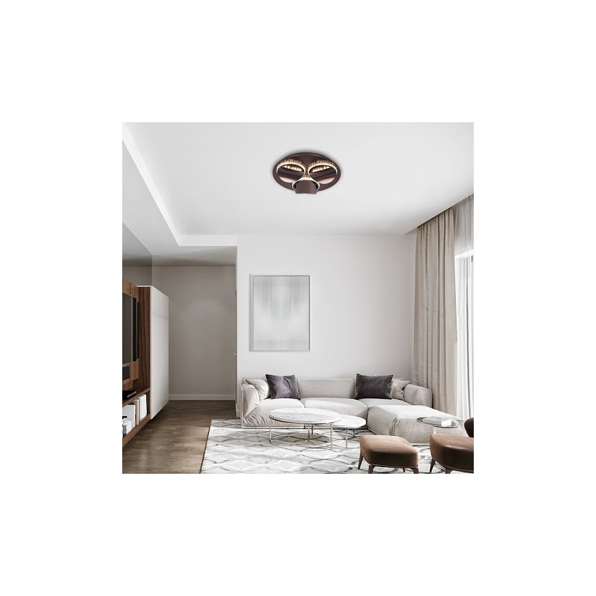 Rabalux 5050 - LED Plafondlamp dimbaar CAPRIANA LED/18W/230V