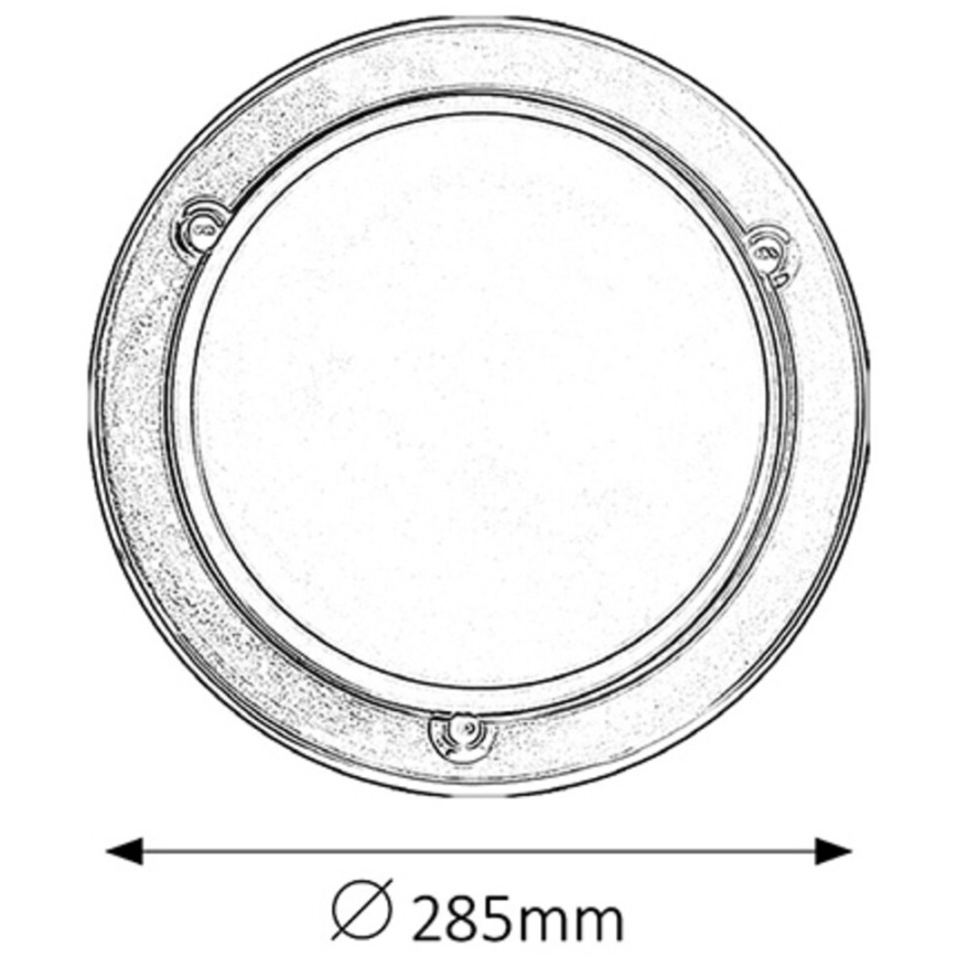 Rabalux - Plafondlamp 1xE27/60W/230V
