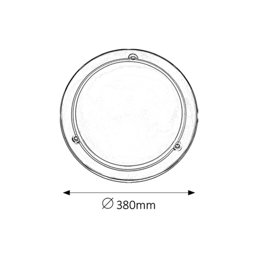 Rabalux - Plafondlamp 2xE27/60W/230V diameter 38 cm
